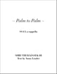 Palm to Palm SSAA choral sheet music cover